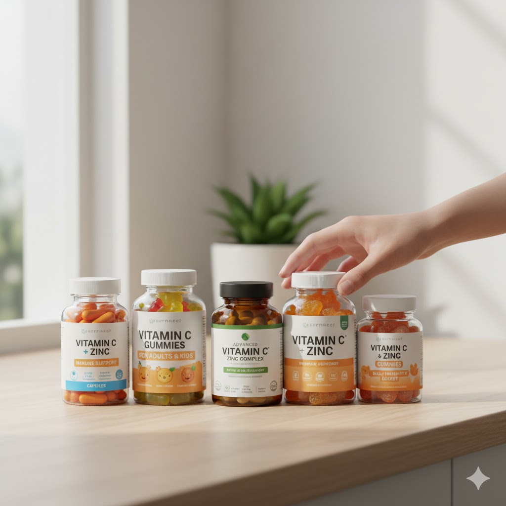 best vitamin C with zinc supplements