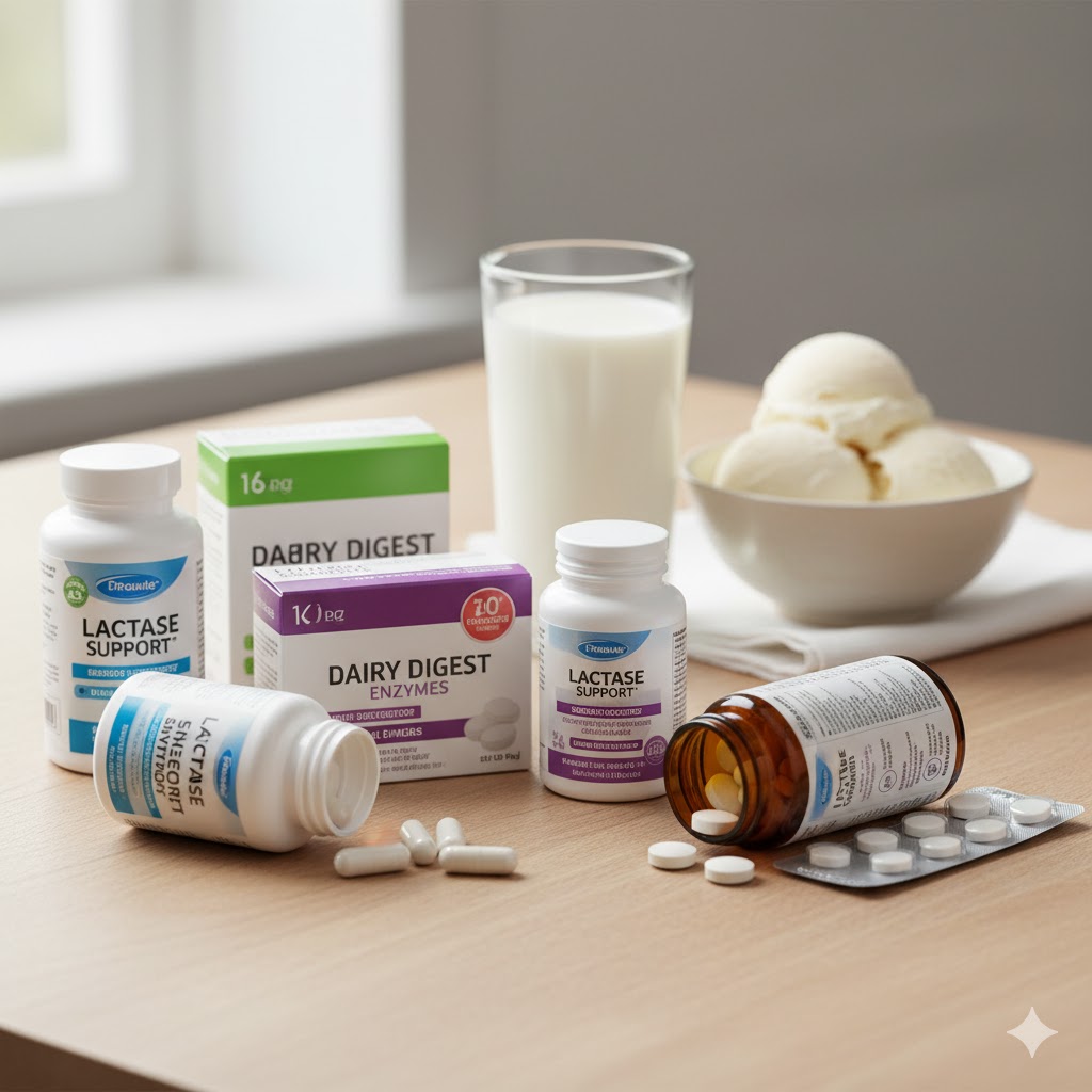 best lactase enzyme supplements